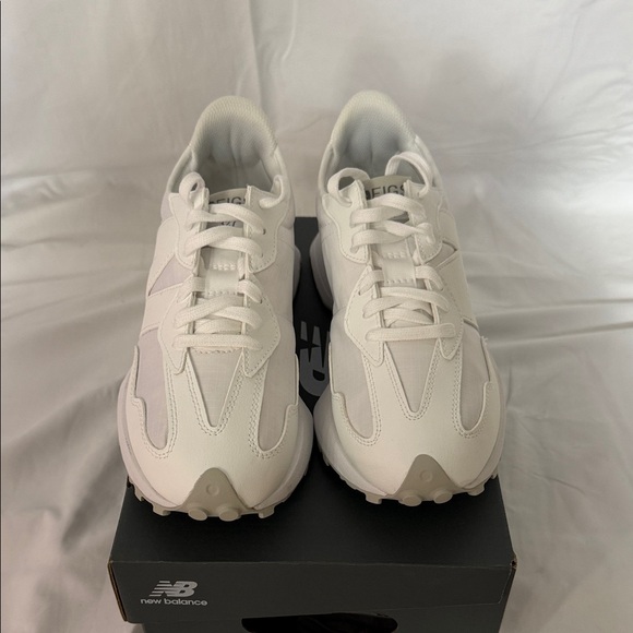 New Balance x FIGS 327 White Athletic Shoes (Unisex Mens 9.5 / Women’s 11)